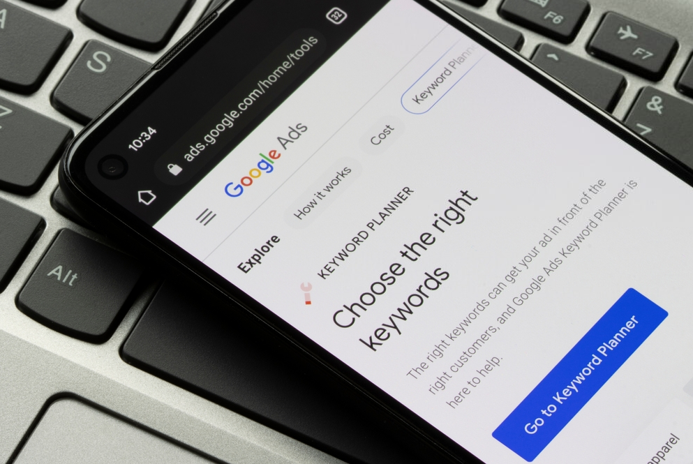 using google keyword planner